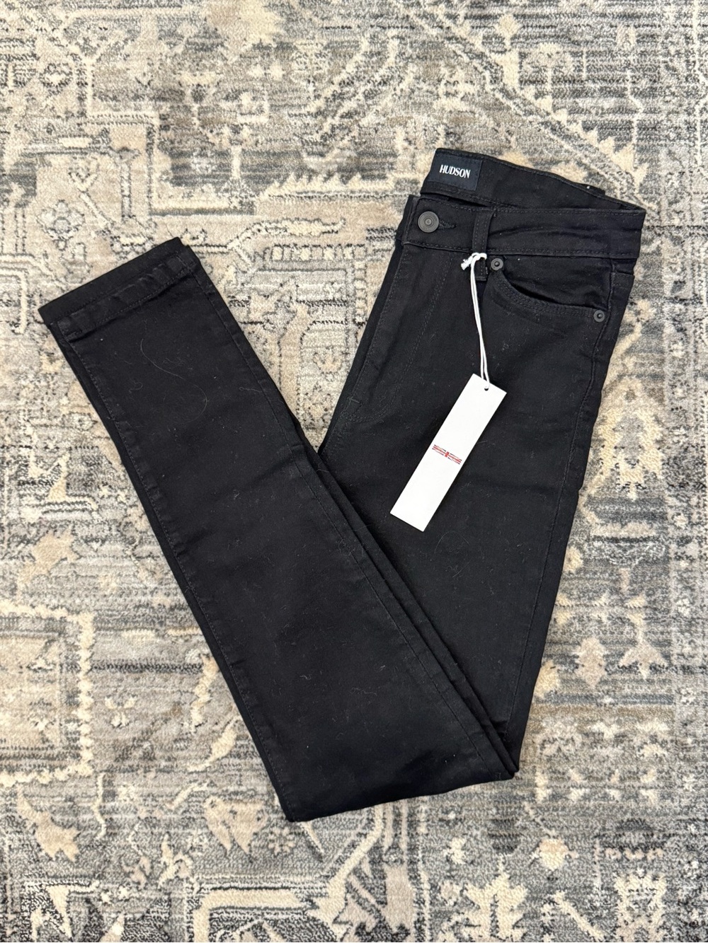 Hudson Jeans Women's Blair High Rise Black Skinny Jeans